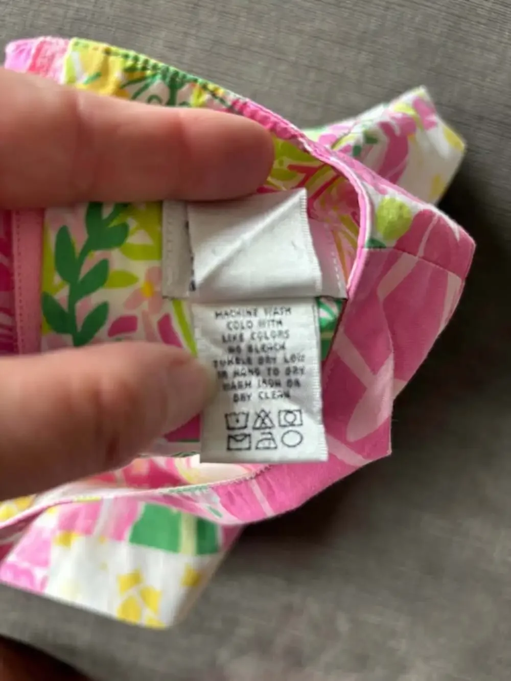Lilly Pulitzer 3T Toddler Girls Classic Shift Patchwork Dress Lion Tulip Print